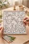 Teddy Bear Fairy Tales - 21X21 cm Coloring Book for Children and Adults - 4