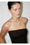 Ribbed boat-neck top