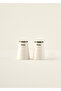 Bonheur Porcelain Salt and Pepper Shaker Set Green (8 cm)