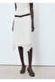Lace midi skirt