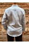 Slim Fit Long Sleeve Muslin Digital Printed Men's Shirt with Gift Box Fs-004599 - Blue - 2