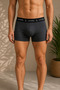 Men's Premium Cotton Lycra Boxer 3-Pack – Flexible, Breathable, Comfortable Boxer Set - 4