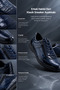 Men's Genuine Leather Classic Sneaker Shoes - 3