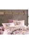 Clasy Ranforce 2-Piece Pillowcase with Cover 50X70 +5 cm Flounce Mirante Pink