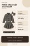 Paris Skirt Jacket Combination - Houndstooth - 8