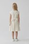 8-12 Years New Dance Maria Girl's Dress-Ecru - 3