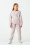 5-9 Years Butterfly Girl's Suit-Lavender - 3