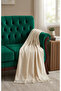 Summer 170X230Cm Fringed Tasseled Cotton Sofa Throw, Shawl - Multi-Purpose Sofa Bed Cover, Picnic Blanket, Tv Blanket Light Cream - 3