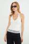 Lace Halter Neck Blouse