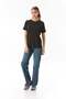 Basic Wrapped Fabric T-Shirt - 6
