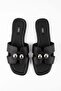 Women's Elegant Stone Detailed Slippers - 2