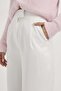 Armalife 3108 Beli Elastic Cirt Closure Palazzo Women's Pants - 4