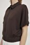 Armalife 7833 zippered neck short sleeve premium women's sweatshirt - 5