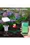 GRAY Zigbee Solar Soil Sensor Tester Planting Moisture Temperature and Humidity Meter IP66 Grade APP - 2