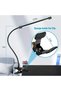 WHITE LED Reading Light Clip Type Desk Lamp Study Student Dormitory Table Lamp Bedroom Desktop Bedsi - 5