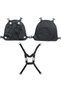 Double Radio Shoulder Holster Chest Harness Holder Vest Rig for Two Way Radio Rescue - 2