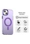 Husa MagSafe pentru iPhone 15 Plus, Techsuit, CandyCase, Mov - 2