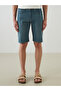 Lcw Jeans Green Standard Fit Men's Jean Shorts - 2