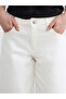 Lcw Jeans White Balloon Fit Women's Jean Trousers - 3