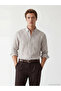 Nevavm Regular Fit Striped Men's Shirt with Difference