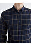 Nevavm Regular Fit Plaid Men's Shirt with Difference - 4