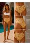 Strapless Bikini Set — Knot Detail, High Waist, Push-Up Padding, Suitable for All Body Types - 4