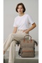 Luxury Leather Thermal Compartment Waterproof Stain Resistant Wipe-Clean Mom and Baby Care Backpack