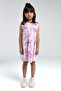 Girl's Butterfly Print Dress 2-8 Years White - Lila - 3