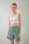 Corded Lace-Up Combed Cotton Shorts - 4