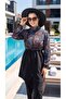 Bone Ve Bag Gift Adjustable Waist Elastic Fully Covered Hürrem Beachwear Swim Hijab Swimsuit - 5