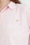 Crop Shirt with Butterfly Accessories - 6