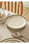 Bonheur Porselen 6'Lı Cake Plate Set Green (21 cm) - 7
