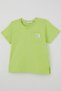 Boy's T-Shirt with Cool Lettering and Embroidered Pocket, Ages 1.5-5, Pistachio Green - 5