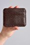Women's Faux Leather Card Holder G8232Axns - 2