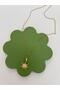 Xuping Gold Color Steel Necklace with Sun Figure Stone Detail - 3