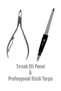 Cuticle Nipper Cuticle Nipper with Cuticle Pusher and File Stainless Steel Biable Cuticle Nipper and File Set of 2 - 2