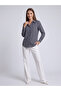 Women's Striped Shirt with Pockets, Long Sleeve Buttoned Casual Fit Shirt