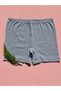 Women's Ribbed 4-Piece Cotton Lycra Mesh Detailed Women's Shorts (Blue-Pink-Ecru-Green) - 3