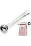 Coffee Measuring Spoon with Latch Silver Color Multi-Functional Stainless Steel Spoon - 6