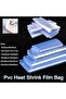 35x45cm 25pcs PVC Heat Shrinkable Film Large Portable Shoe Shrink Wrap Bags Isolate Dust Plastic Bag - 8