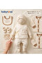 Babynova Bear Patterned 100% Cotton Premium Baby Boy Hospital Release Outfit - 4