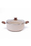 KR-MCG32 CASSEROLE WIT GLASS LID 32X14CM