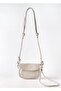 Adjustable Long Strap Women's Hand and Shoulder Bag Urban Wrinkle Cream