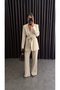 Belted Jacket Trouser Suit - 2