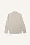100% Cotton Regular Fit Polo Collar Long Sleeve Basic Shirt E7741Ax26Sp - 6