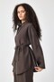 Nua Striped Suit Brown - 2
