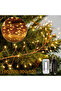 6M 200LEDs Warm White 18M 500LED Cluster LED String Fairy Lights Copper Wire Outdoor Christmas Tree