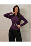 New Product Long Sleeve Blouse with Buckle and Ruffle Detail Sendy Fabric - 3