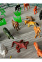 54 Pcs Mini Jungle Animal Toys Set Realistic Wild Plastic Animals Learning Toys Elephant Gazelle... - 6