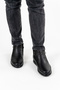 Men's Casual Shoes Boots Bootie, Soft Comfortable Comfort, Orthopedic with Ties and Zippers, Genuine Leather - 4